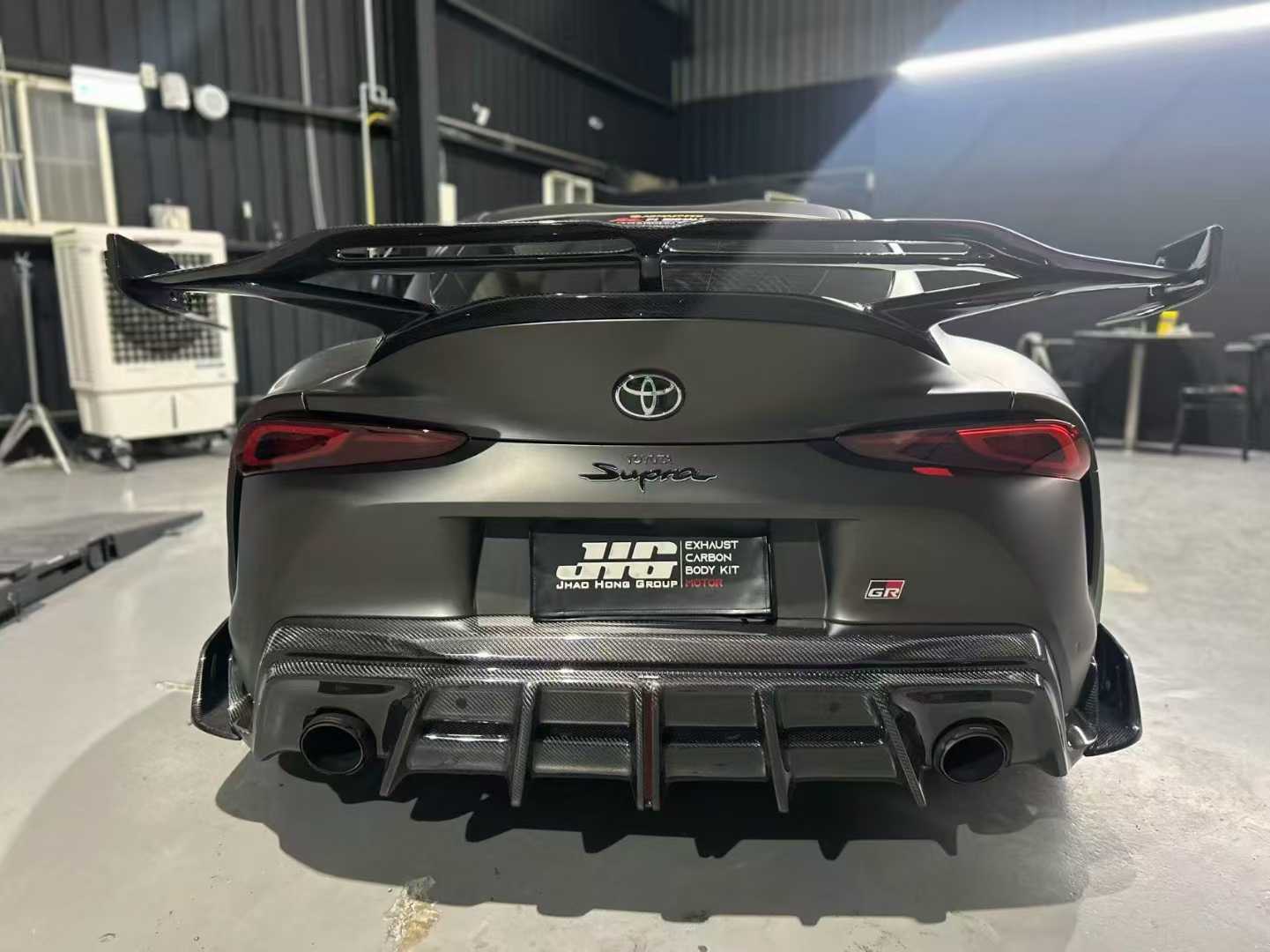 Toyota Supra MK5 A90 A91 3.0 2.0 2020-ON with Aftermarket Parts - AE Style Rear Wing Spoiler Carbon Fiber from ArmorExtend