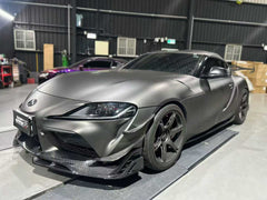 Toyota Supra MK5 A90 A91 3.0 2.0 2020-ON with Aftermarket Parts - AE Style Front Canards Carbon Fiber from ArmorExtend