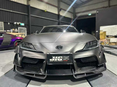 Toyota Supra MK5 A90 A91 3.0 2.0 2020-ON with Aftermarket Parts - AE Style Front Canards Carbon Fiber from ArmorExtend