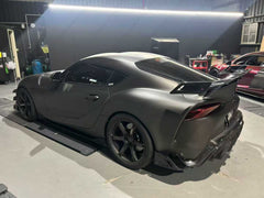 Toyota Supra MK5 A90 A91 3.0 2.0 2020-ON with Aftermarket Parts - AE Style Rear Wing Spoiler Carbon Fiber from ArmorExtend