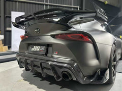 Toyota Supra MK5 A90 A91 3.0 2.0 2020-ON with Aftermarket Parts - AE Style Rear Wing Spoiler Carbon Fiber from ArmorExtend