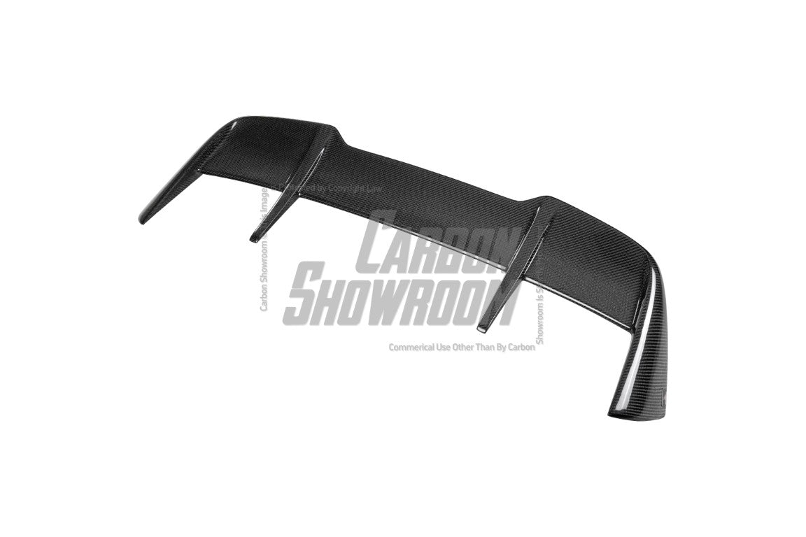 Volkswagen GTI & R-line MK8 2020 2021 2022 2023 2024 with Aftermarket Parts - AE Style Rear Roof Spoiler Carbon Fiber from?ArmorExtend