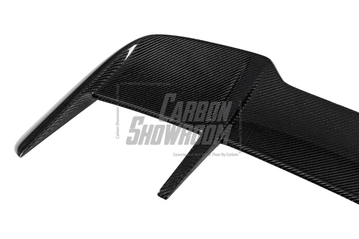 Volkswagen GTI & R-line MK8 2020 2021 2022 2023 2024 with Aftermarket Parts - AE Style Rear Roof Spoiler Carbon Fiber from?ArmorExtend