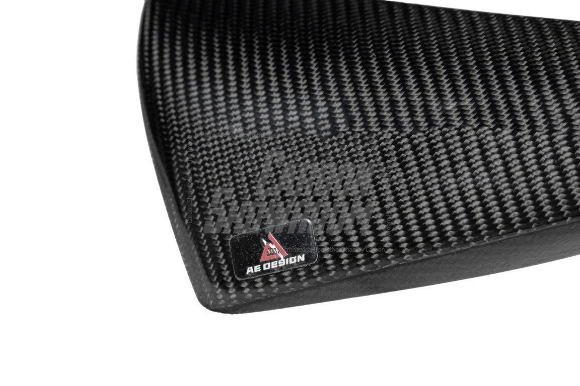 Volkswagen GTI & R-line MK8 2020 2021 2022 2023 2024 with Aftermarket Parts - AE Style Rear Roof Spoiler Carbon Fiber from?ArmorExtend