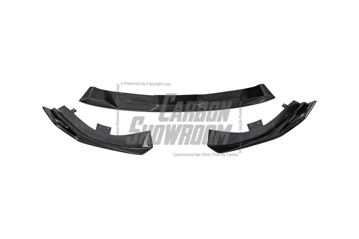 Volkswagen GTI & R-line MK8 2022 2023 2024 with Aftermarket Parts - AE Style Front Lip?Carbon Fiber?from ArmorExtend