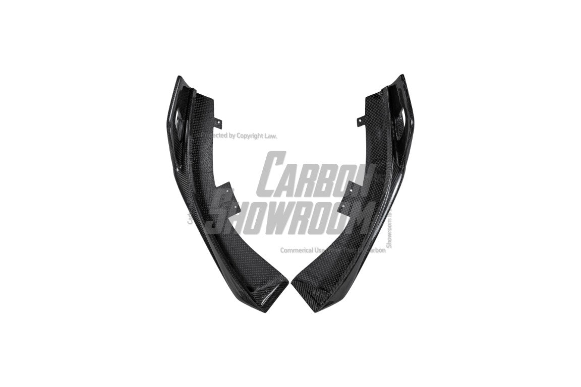 Volkswagen GTI & R-line MK8 2022 2023 2024 with Aftermarket Parts - AE Style Front Lip?Carbon Fiber?from ArmorExtend