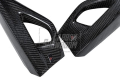 Volkswagen GTI & R-line MK8 2022 2023 2024 with Aftermarket Parts - AE Style Front Lip?Carbon Fiber?from ArmorExtend