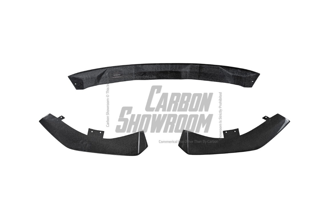 Volkswagen GTI & R-line MK8 2022 2023 2024 with Aftermarket Parts - AE Style Front Lip?Carbon Fiber?from ArmorExtend