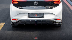 Volkswagen ID.3 Pro Performance / S E11E12 2020 2021 2022 with Aftermarket Parts - AE Rear Diffuser & Canards Carbon Fiber from ArmorExtend