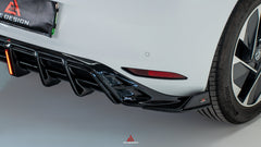 Volkswagen ID.3 Pro Performance / S E11E12 2020 2021 2022 with Aftermarket Parts - AE Rear Diffuser & Canards Carbon Fiber from ArmorExtend