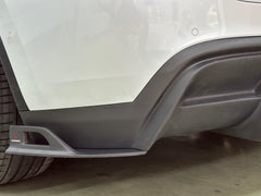 Your Tesla Model Y 2020 2021 2022 2023 2024 with Aftermarket Parts - AE Style Rear Diffuser Carbon Fiber from  ArmorExtend