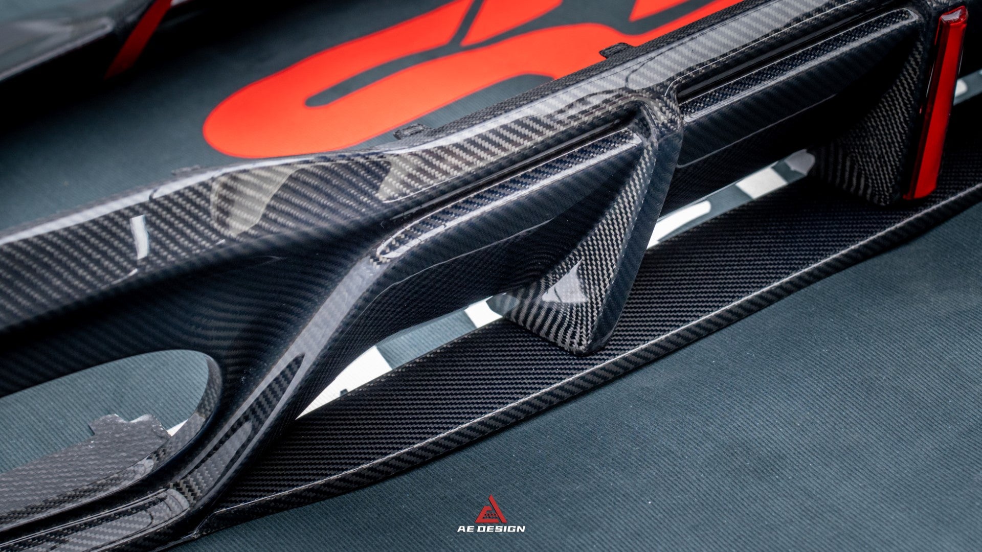 Armorextend "AE Design" Carbon Fiber Rear Diffuser for W177 A220 A35 A45 - Performance Speedshop