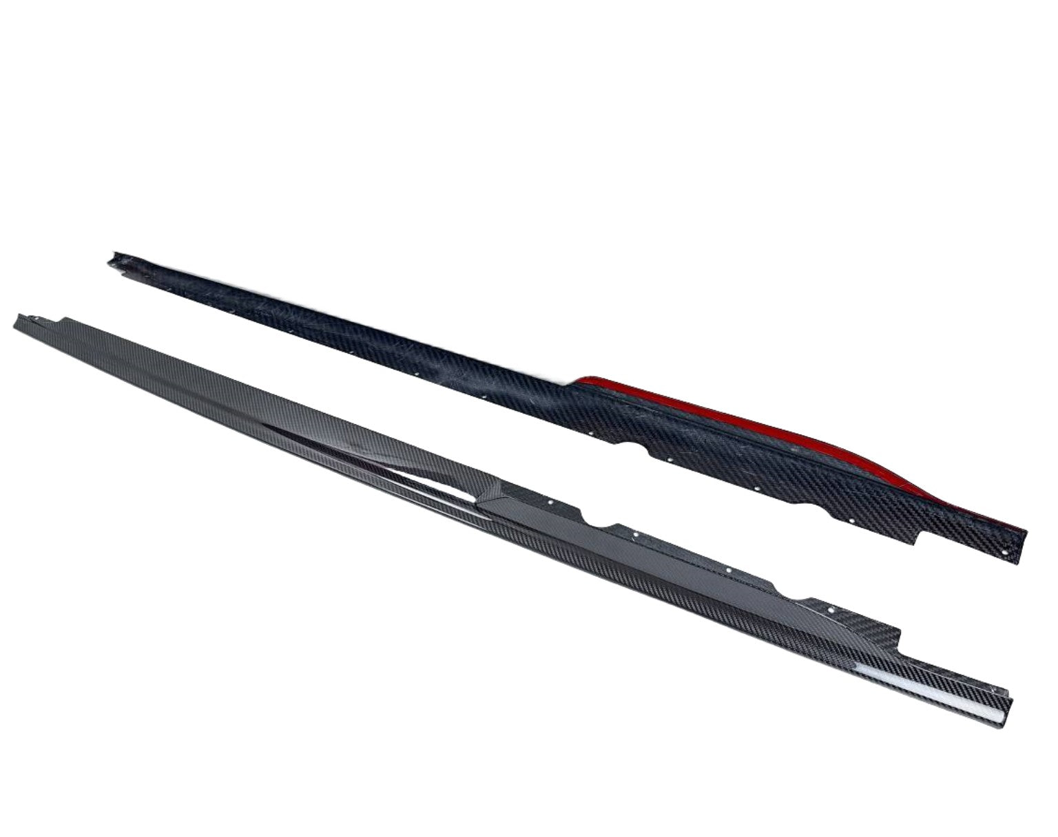 Audi R8 Gen 2 Facelift 2020 2021 2022 2023 with Aftermarket Parts - Side Skirts Carbon Fiber from Aero Republic