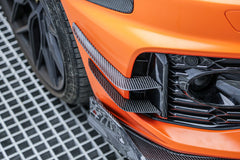Audi RS4 B9 2018 2019 & RS4 B9.5 2020 2021 2022 2023 2024 With Aftermarket Parts - AE Front Canards Carbon Fiber from  ArmorExtend