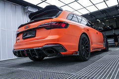 Audi RS4 B9 / B9.5 2018 2019 2020 2021 2022 2023 2024 with Aftermarket Parts - AE Rear Roof Spoiler?Carbon Fiber from ArmorExtend