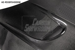 Audi RS5 S5 A5 B9 B9.5 2017 2018 2019 2020 2021 2022 2023 2024 with Aftermarket Parts - AE Style Hood Bonnet Carbon Fiber from?ArmorExtend