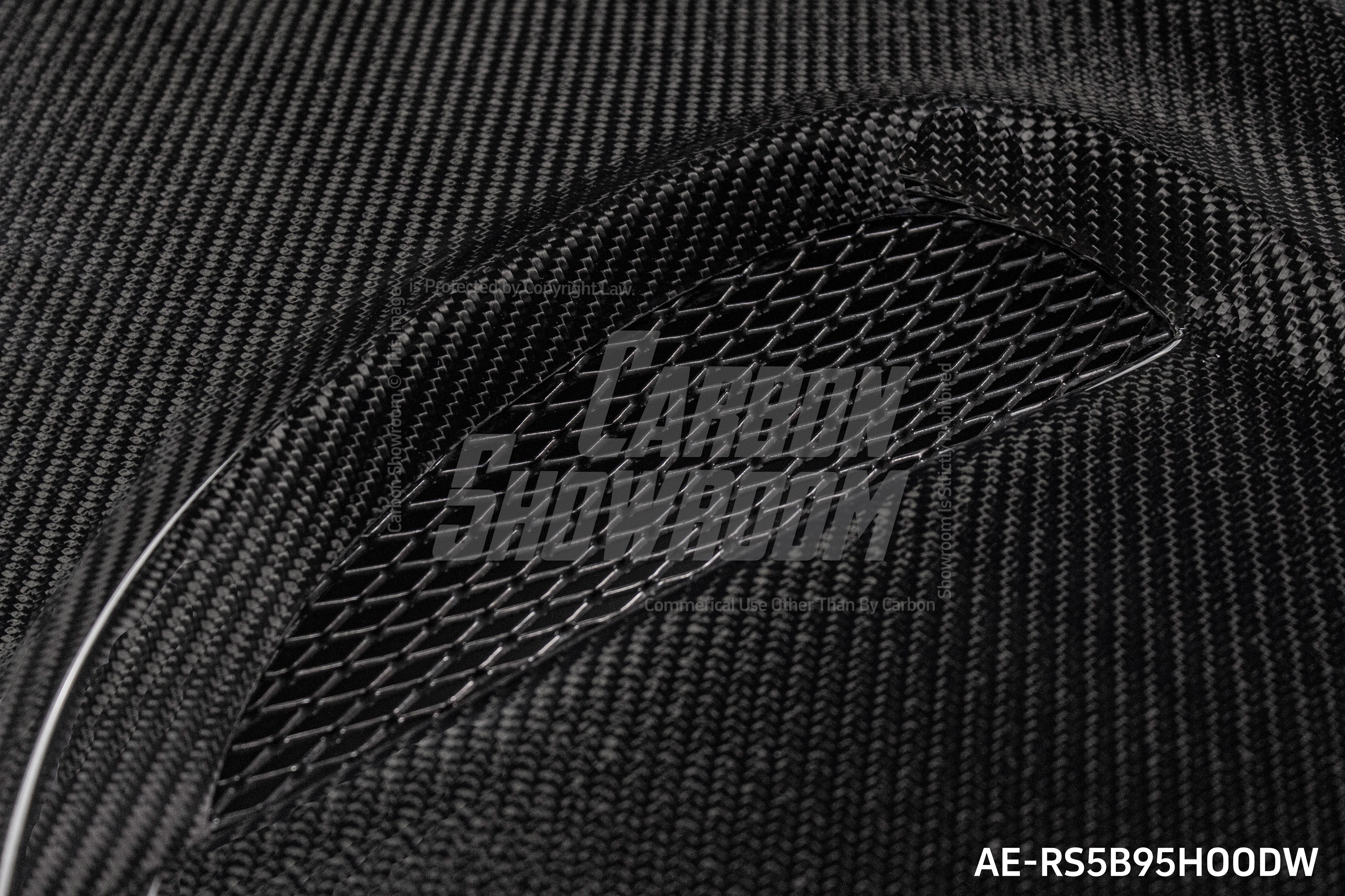 Audi RS5 S5 A5 B9 B9.5 2017 2018 2019 2020 2021 2022 2023 2024 with Aftermarket Parts - AE Style Hood Bonnet Carbon Fiber from?ArmorExtend