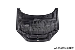 Audi RS5 S5 A5 B9 B9.5 2017 2018 2019 2020 2021 2022 2023 2024 with Aftermarket Parts - AE Style Hood Bonnet Carbon Fiber from?ArmorExtend