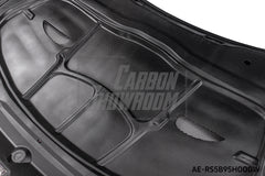 Audi RS5 S5 A5 B9 B9.5 2017 2018 2019 2020 2021 2022 2023 2024 with Aftermarket Parts - AE Style Hood Bonnet Carbon Fiber from?ArmorExtend