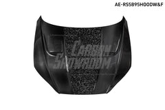 Audi RS5 S5 A5 B9 B9.5 2017 2018 2019 2020 2021 2022 2023 2024 with Aftermarket Parts - AE Style Hood Bonnet Carbon Fiber from?ArmorExtend