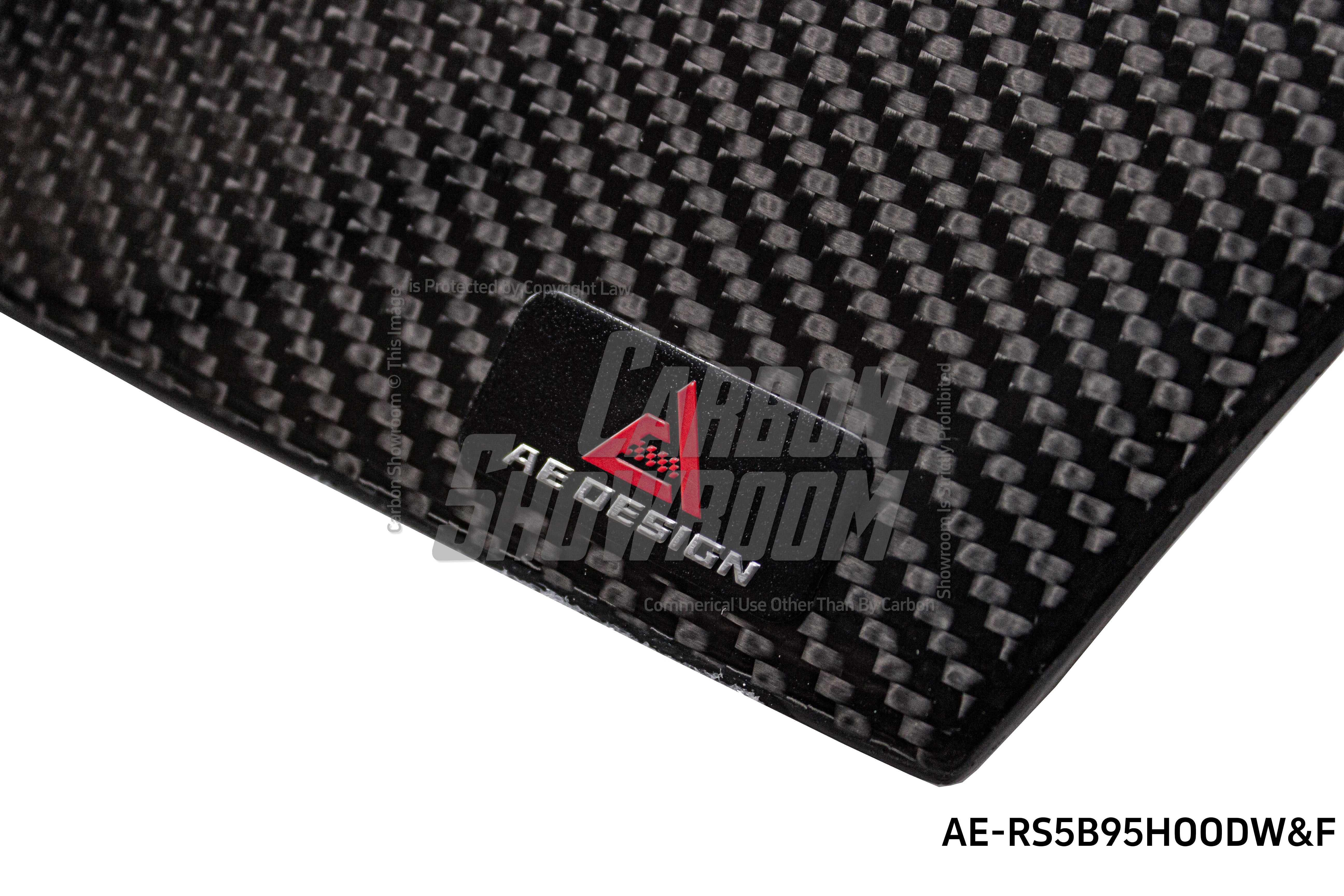 Audi RS5 S5 A5 B9 B9.5 2017 2018 2019 2020 2021 2022 2023 2024 with Aftermarket Parts - AE Style Hood Bonnet Carbon Fiber from?ArmorExtend