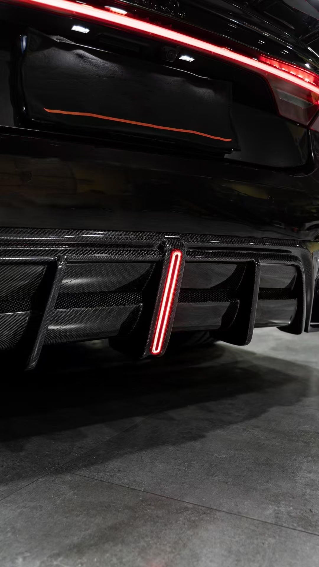 Audi RS6 C8 2020 2021 2022 2023 2024 & RS7 C8 2020 2021 2022 2023 2024 with Aftermarket Parts - AE Rear Diffuser & Canards?Carbon Fiber?from ArmorExtend