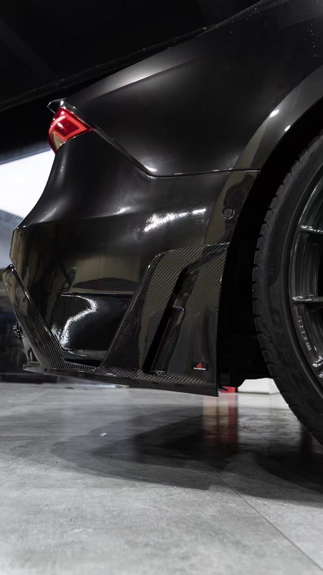 Audi RS6 C8 2020 2021 2022 2023 2024 & RS7 C8 2020 2021 2022 2023 2024 with Aftermarket Parts - AE Rear Diffuser & Canards?Carbon Fiber?from ArmorExtend