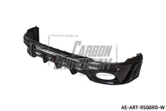 Audi RSQ8 2021 2022 2023 2024 SQ8 Q8 (requires you to upgrade the exhaust tips to RSQ8 version) 2020 2021 2022 2023 2024 with Aftermarket Parts - AE Rear Diffuser Pre-Preg Carbon Fiber from ArmorExtend