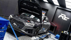 Audi S4 / A4 B9.5 2020 2021 2022 2023 2024 with Aftermarket Parts - AE Style Front Fenders Carbon Fiber?from ArmorExtend
