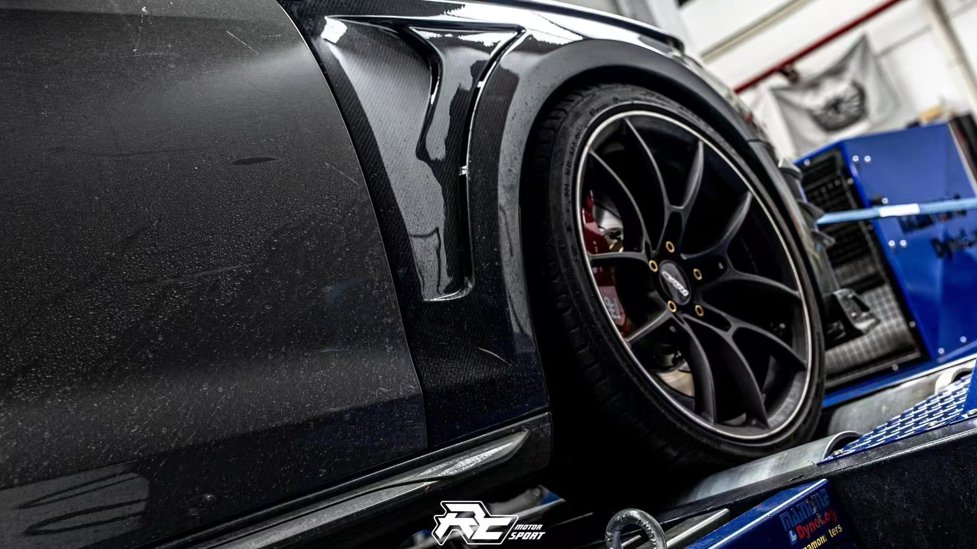 Audi S4 / A4 B9.5 2020 2021 2022 2023 2024 with Aftermarket Parts - AE Style Front Fenders Carbon Fiber?from ArmorExtend