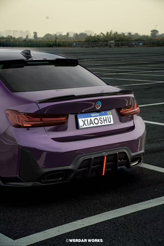 BMW M340i LCI Aftermarket Parts - Armorextend Rear Diffuser & Canards ...