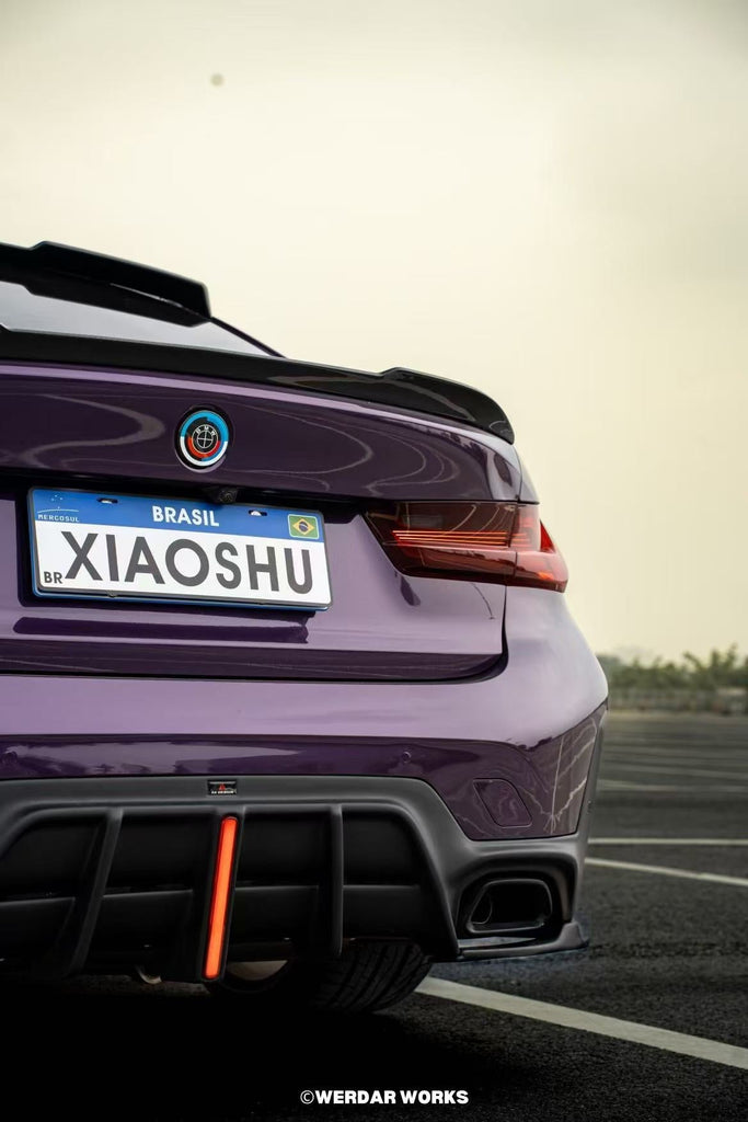 BMW M340i LCI Aftermarket Parts - Armorextend Rear Diffuser & Canards ...