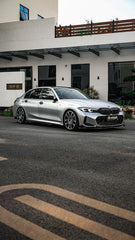 BMW 3 Series G20 330i M340i 2023 2024 LCI with Aftermarket Parts - Plustic Style Side Skirts ABS?from ArmorExtend?