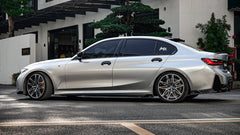 BMW 3 Series G20 330i M340i 2023 2024 LCI with Aftermarket Parts - Plustic Style Side Skirts ABS from ArmorExtend 