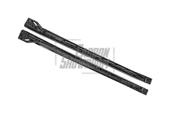 BMW M3 G80 G81 2021 2022 2023 2024 & M4 G82 G83 2021 2022 2023 2024 with Aftermarket Parts - AE Style Side Skirts Carbon Fiber from ArmorExtend