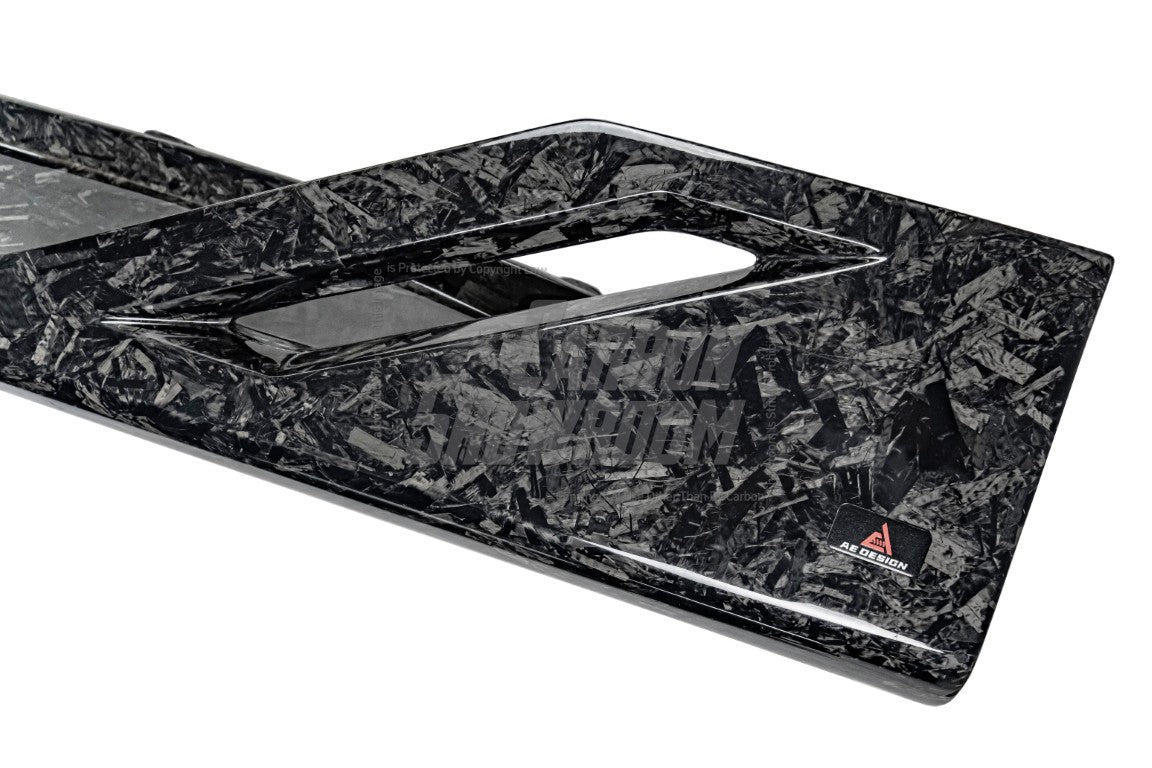 BMW M3 G80 G81 2021 2022 2023 2024 & M4 G82 G83 2021 2022 2023 2024 with Aftermarket Parts - AE Style Side Skirts Carbon Fiber from ArmorExtend