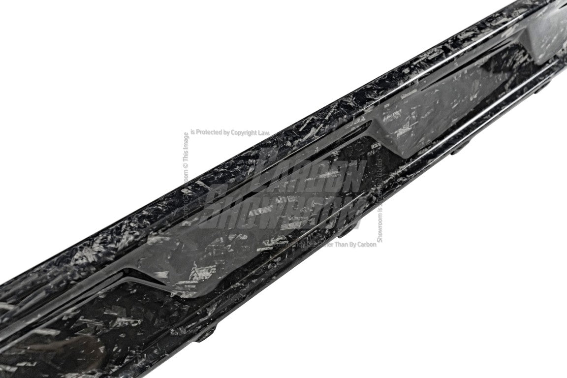 BMW M3 G80 G81 2021 2022 2023 2024 & M4 G82 G83 2021 2022 2023 2024 with Aftermarket Parts - AE Style Side Skirts Carbon Fiber from ArmorExtend