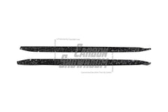 BMW M3 G80 G81 2021 2022 2023 2024 & M4 G82 G83 2021 2022 2023 2024 with Aftermarket Parts - AE Style Side Skirts Carbon Fiber from ArmorExtend