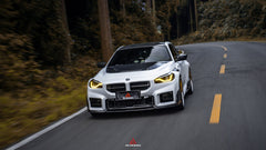 BMW M2C M2 G87 2023-ON with Aftermarket Parts - Front Kidney Grill Dry Pre-preg Carbon Fiber from Armorextend