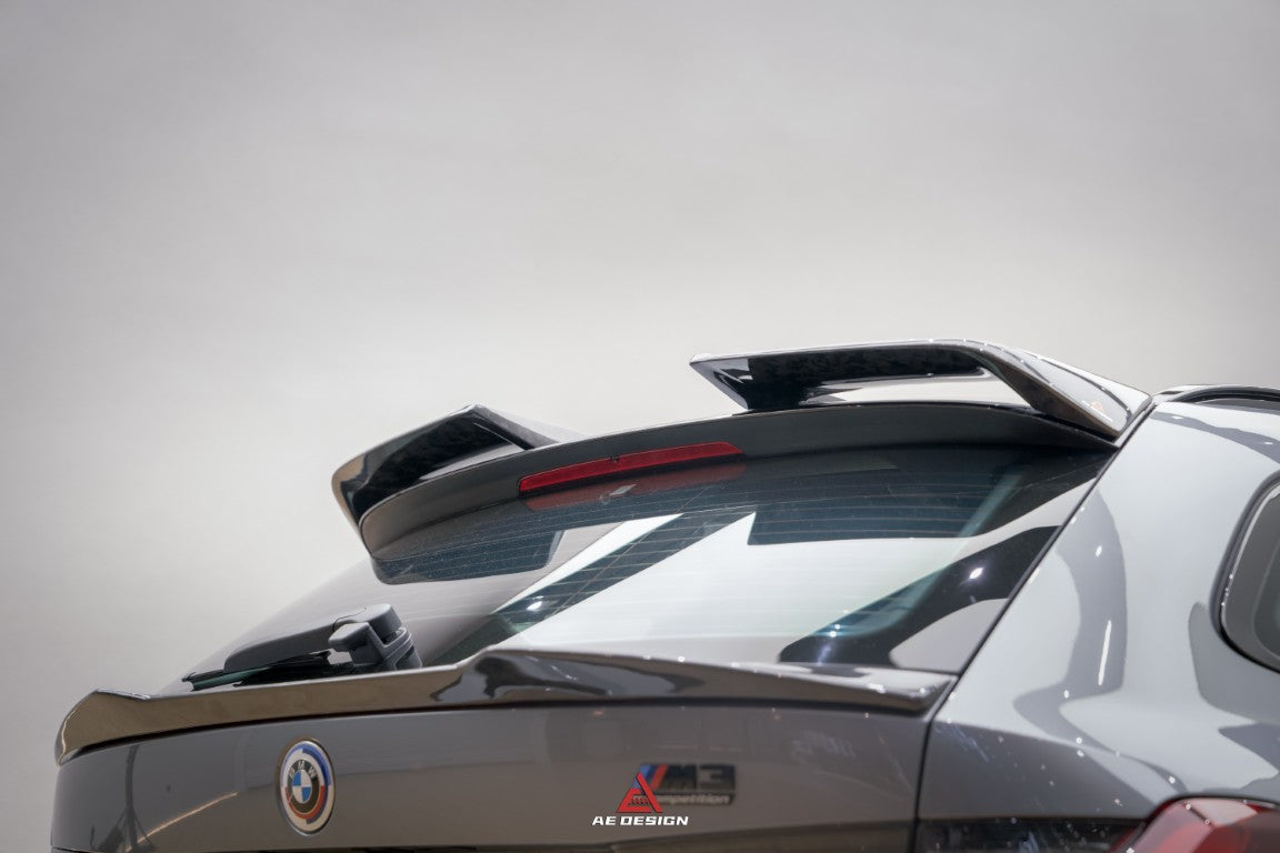 BMW M3CS M3C M3 G81 2021-ON & 3 Series M340i 330i G21 (Fits Both Pre-LCI & LCI) 2019-ON with Aftermarket Parts - Rear Lip Spoiler Dry Pre-preg Carbon Fiber from Armorextend