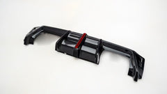 BMW M3 G80 G81 2021-ON & M4 G82 G83 2021-ON with Aftermarket Parts - V3 Rear Diffuser & Rear Canards Carbon Fiber from ArmorExtend