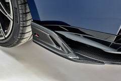 BMW M3 G80 G81 2021-ON & M4 G82 G83 2021-ON with Aftermarket Parts - V3 Rear Diffuser & Rear Canards Carbon Fiber from ArmorExtend