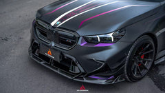 BMW M5C M5 G90 2024-ON with Aftermarket Parts - Front Canards Pre-preg Carbon Fiber from Armorextend