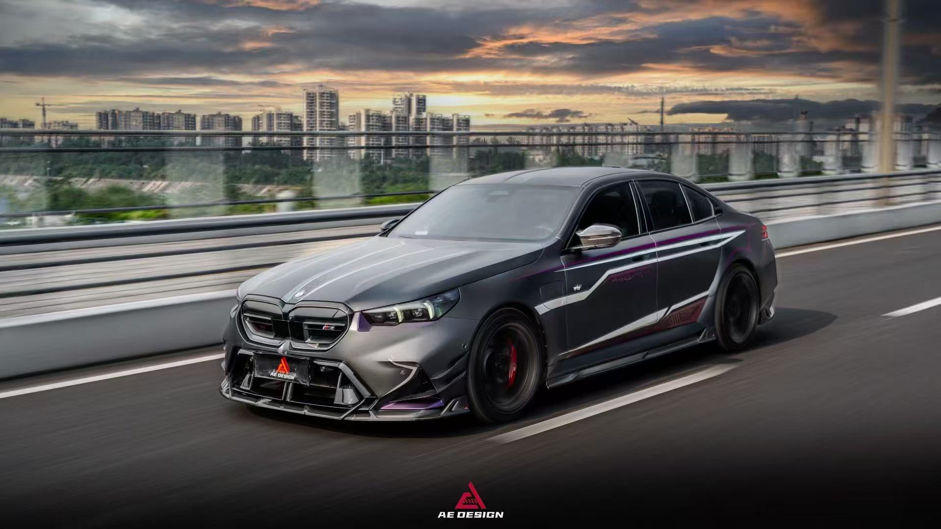 BMW M5C M5 G90 2024-ON with Aftermarket Parts - Pre-preg Carbon Fiber from Armorextend