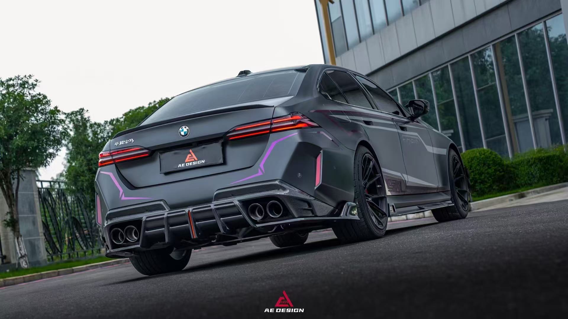 BMW M5C M5 G90 2024-ON with Aftermarket Parts - Pre-preg Carbon Fiber from Armorextend