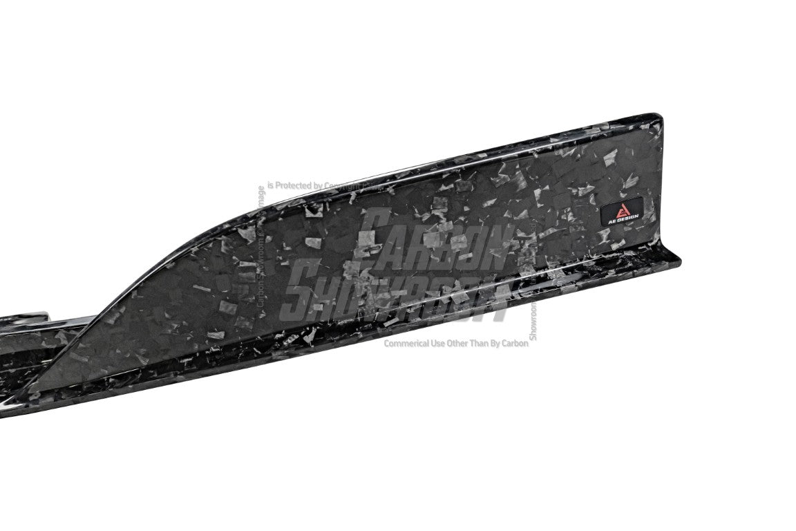 BMW M5/M5C F90 (Fits Both Pre-LCI & LCI) 2018 2019 2020 2021 2022 2023 2024?& 5 Series G30 540i (With M-Package Bumper) M550i (Fits Both Pre-LCI & LCI) 2017 2018 2019 2020 2021 2022 2023 2024 with Aftermarket Parts - AE Rear Diffuser?Carbon Fiber from ?ArmorExtend
