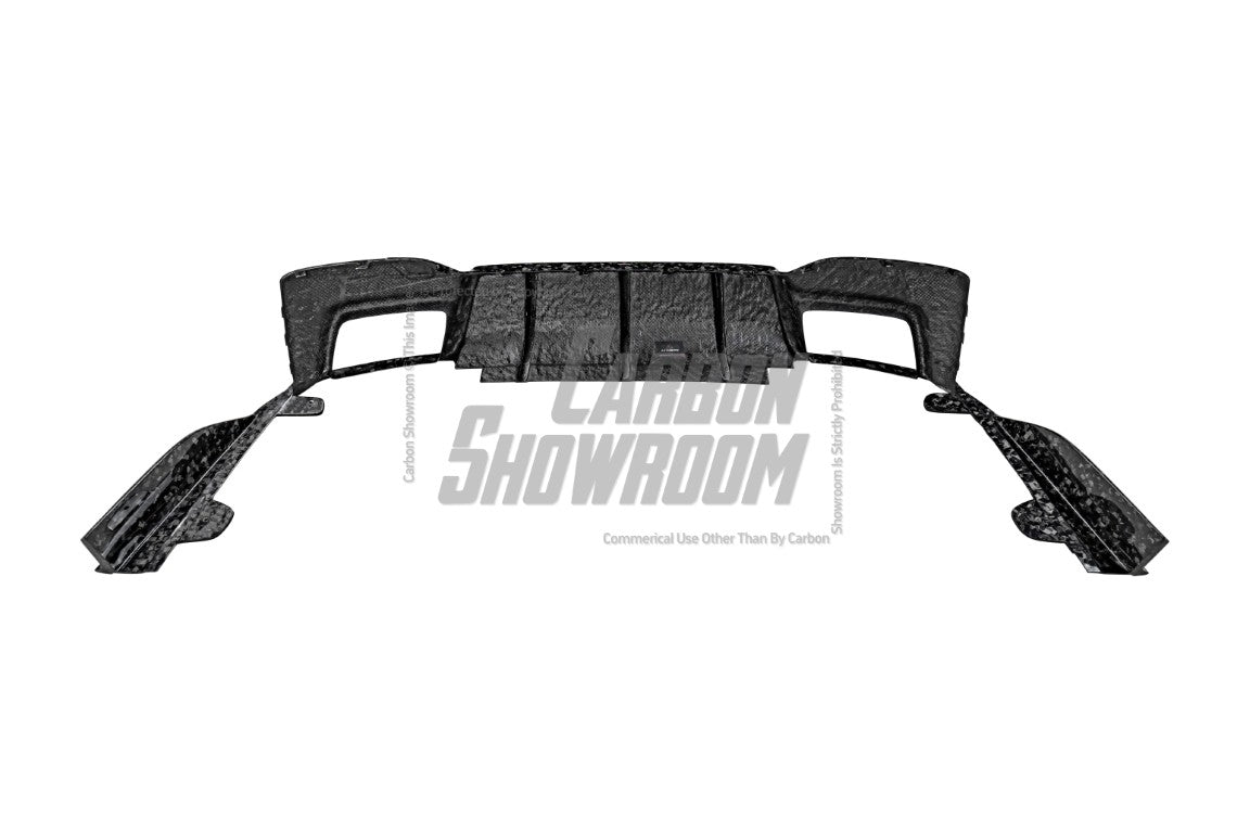 BMW M5/M5C F90 (Fits Both Pre-LCI & LCI) 2018 2019 2020 2021 2022 2023 2024?& 5 Series G30 540i (With M-Package Bumper) M550i (Fits Both Pre-LCI & LCI) 2017 2018 2019 2020 2021 2022 2023 2024 with Aftermarket Parts - AE Rear Diffuser?Carbon Fiber from ?ArmorExtend