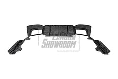 BMW M5/M5C F90 (Fits Both Pre-LCI & LCI) 2018 2019 2020 2021 2022 2023 2024?& 5 Series G30 540i (With M-Package Bumper) M550i (Fits Both Pre-LCI & LCI) 2017 2018 2019 2020 2021 2022 2023 2024 with Aftermarket Parts - AE Rear Diffuser?Carbon Fiber from ?ArmorExtend