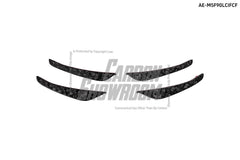 BMW M5/M5C F90 Pre-LCI 2018 2019 2020 & M5/M5C F90 LCI 2021 2022 2023 2024 with Aftermarket Parts - AE?Front Canards?Carbon Fiber?from ArmorExtend