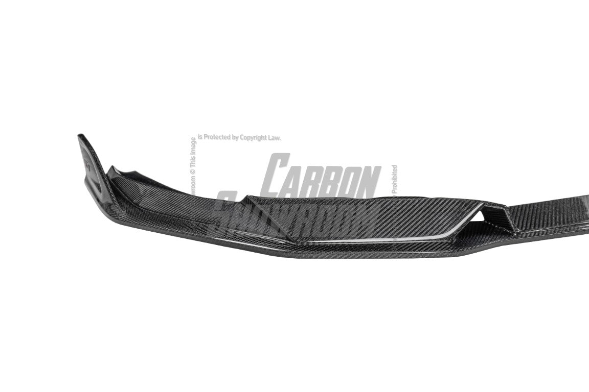BMW M5 / M5C F90 Pre-LCI 2018 2019 2020 & M5 / M5C F90 LCI 2021 2022 2023 2024 With Aftermarket Parts - AE Lower Lip & Middle Lip?Carbon Fiber from ArmorExtend